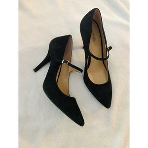 Michael Kors Suede Mary Jane Pumps